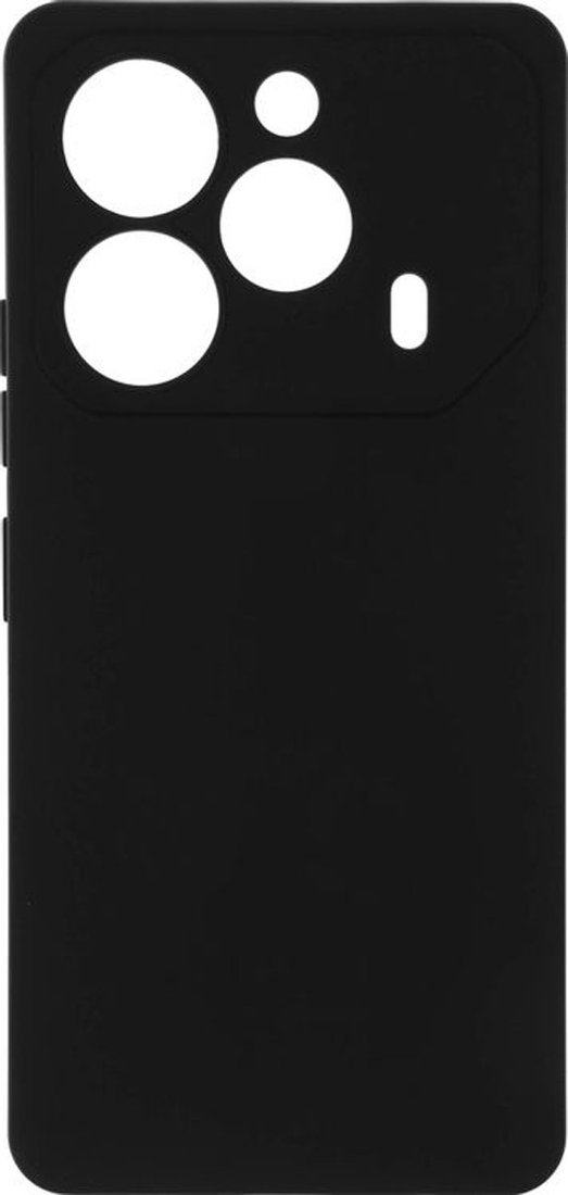 Чехол для телефона BoraSCO Silicone Case для Tecno Pova 6/6 Pro 73173 (черный)