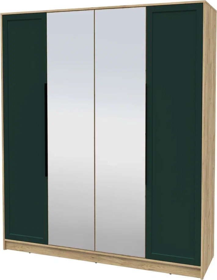 

Шкаф распашной Интерлиния Концепт Тренд КТ-Ш4(з) (дуб золотой/изумруд)