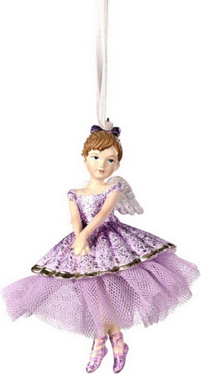 

Елочная игрушка Goodwill Xmas 2024 Ангел-балерина D 43257