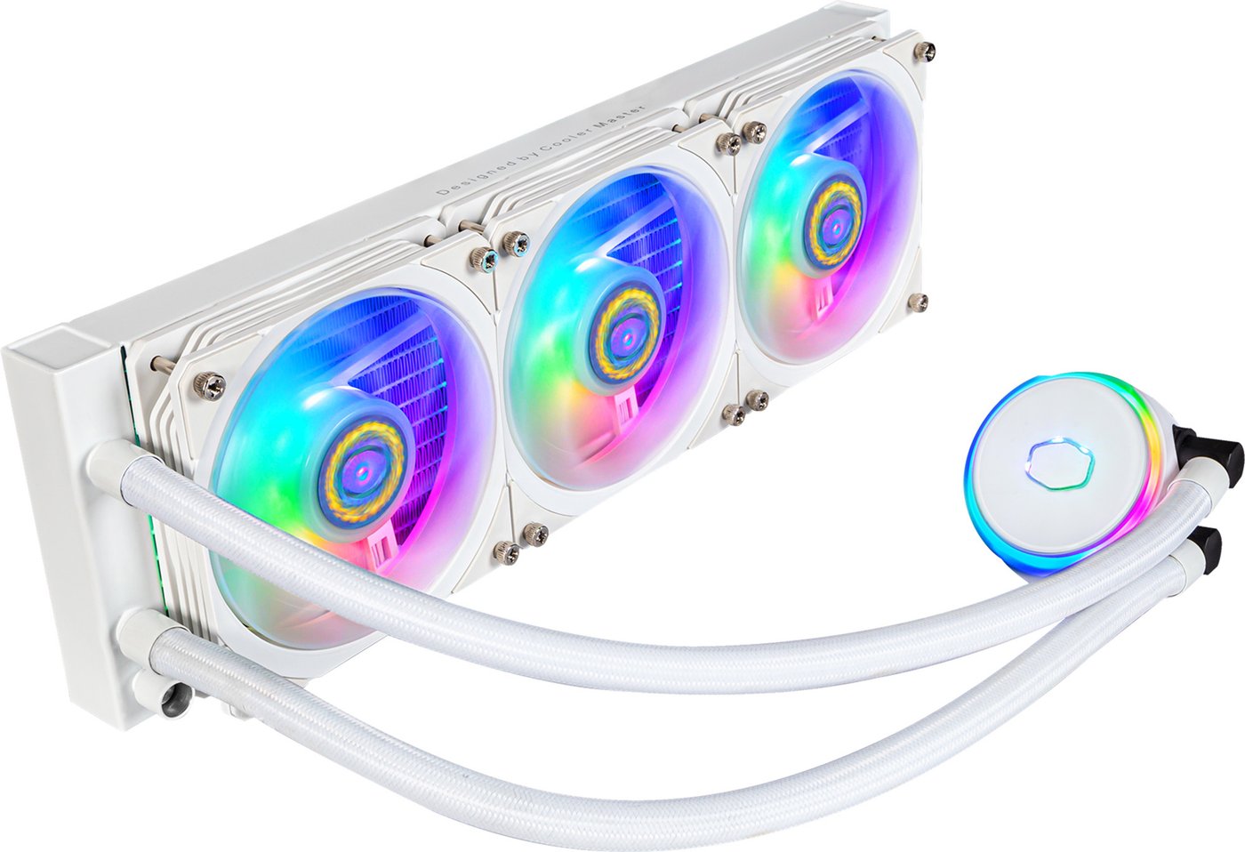 

Жидкостное охлаждение для процессора Cooler Master MasterLiquid PL360 Flux White Edition MLY-D36M-A23PZ-RW