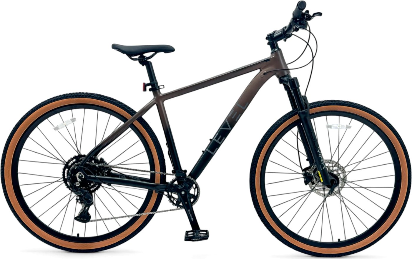 

Велосипед Level Revolt 1.0 29 р.19 2025 (бронзовый/черный матовый)