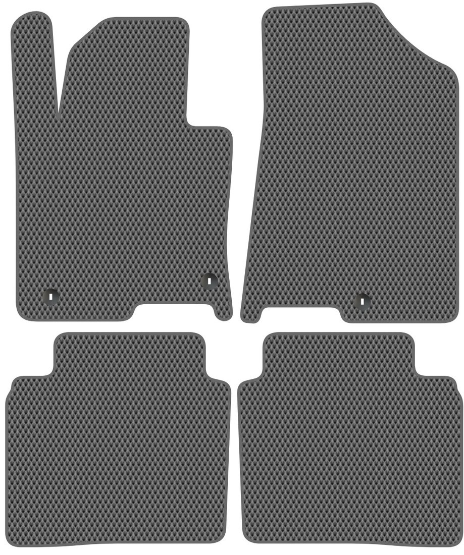 

Комплект ковриков для авто Alicosta Hyundai Sonata VII (седан / LF) 2017 - 2019 (серый, ромб)