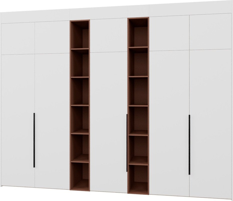 

Шкаф распашной Рэйгрупп Рэй S274-В16-2-EBL В16-2 (дуб элисон/белый премиум/античная латунь)