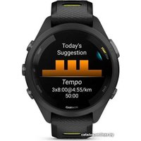 Умные часы Garmin Forerunner 265S (черный/желтый)