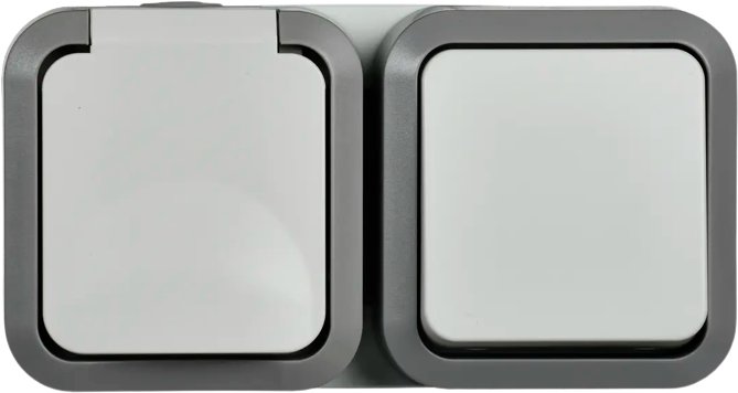 

Розетка IEK Tors TS-G10-6-55-V-K41