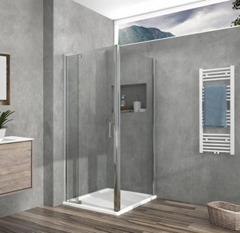 Душевой уголок Vincea Intra VSR-1I708080CL (хром/прозрачное)