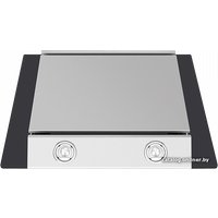 Кухонная вытяжка MAUNFELD Gloria 60 (нержавеющая сталь/черное стекло)