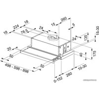 Кухонная вытяжка Franke Flexa FTC 632L GR/XS 315.0547.796