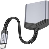 Адаптер Hoco LS39 USB Type-C - USB Type-C/3.5 jack в Орше