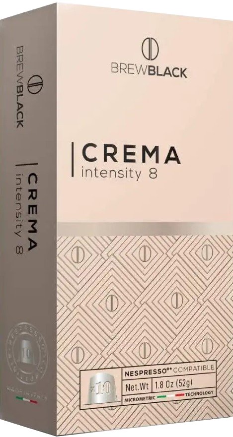 

Кофе в капсулах BrewBlack Crema 10 шт