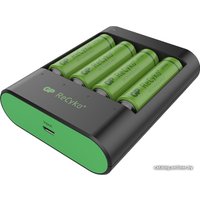 Аккумуляторы + зарядное GP USB Rapid Charger U421 + 4x2700mAh U421270WA22GSFE-2GBEA4