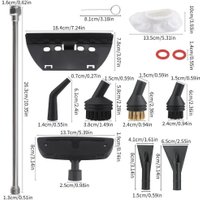 Пароочиститель Kunf TC-SC-003 W (белый)