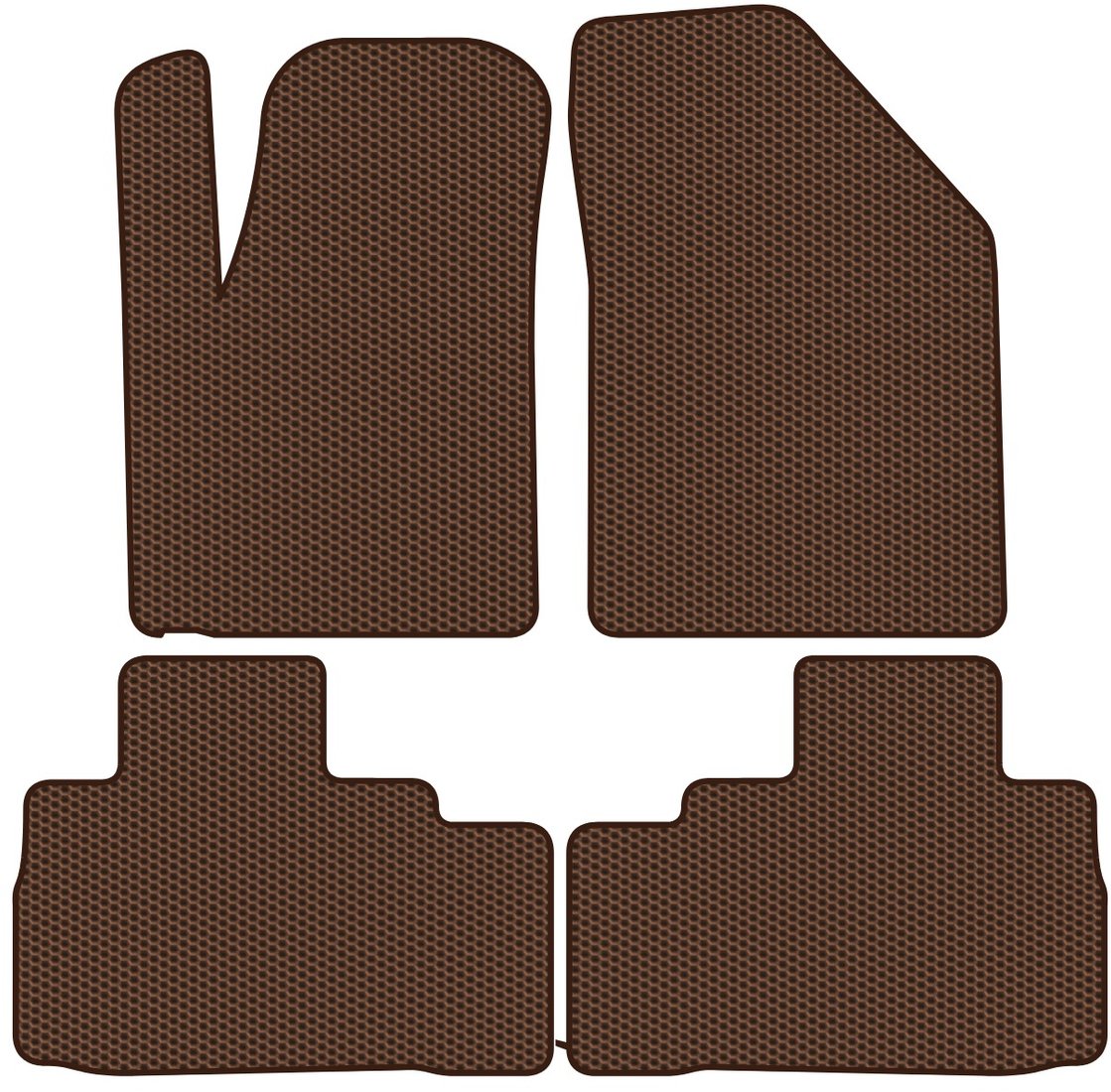 

Комплект ковриков для авто Alicosta Evolute i-Space I (suv / Гибрид) 2023 - Н.В. (коричневый, сота)