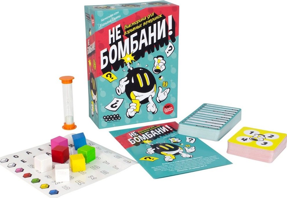 

Настольная игра Мир Хобби Не бомбани! 915421