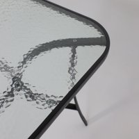 Набор садовой мебели AksHome Sunbeam (серый/черный)