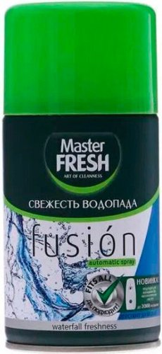 Сменный блок для освежителя воздуха Master Fresh Свежесть водопада 250 мл (сменный баллон)