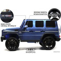 Электромобиль RiverToys Мercedes-Benz AMG G65 4WD (синий глянцевый)