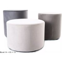 Пуфик Signal Doti C (Velvet Bluvel 14 темно-серый)