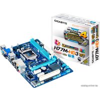 Материнская плата Gigabyte GA-H77M-HD3 (rev. 1.0)