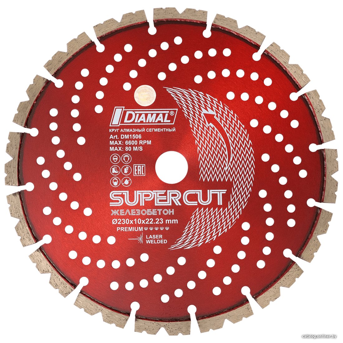 Отрезной диск алмазный  Diamal DM1506