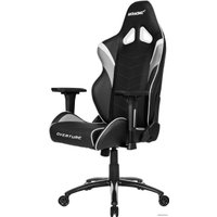Игровое (геймерское) кресло AKRacing Overture (черный/белый)