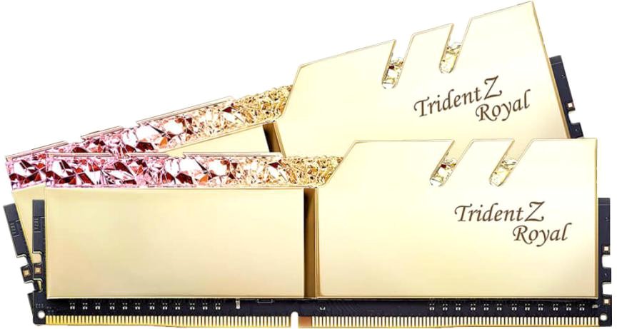 

Оперативная память G.Skill Trident Z Royal 2x8GB PC4-34100 F4-4266C19D-16GTRG