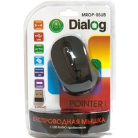 Мышь Dialog Pointer Optical RF MROP-05UB