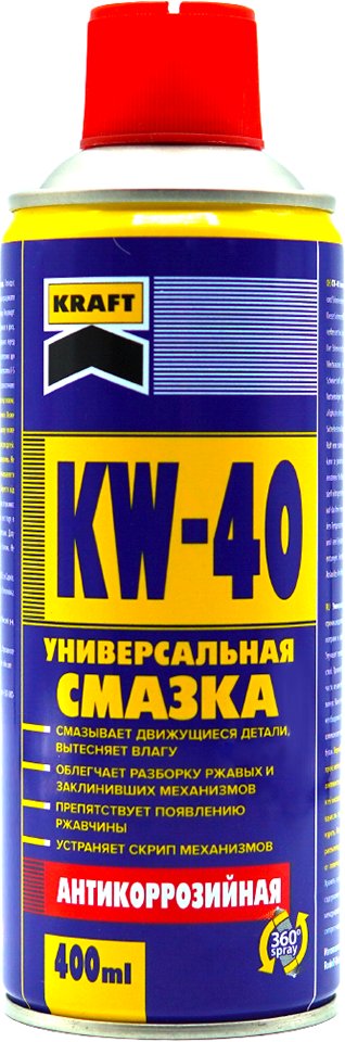 

KRAFT Смазка универсальная KW-40 400мл KF010
