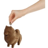 3Д-пазл Eco-Wood-Art Собачка - копилка