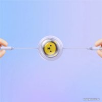 Кабель Baseus CB000063 USB Type-A - Lightning/USB Type-C/microUSB (1.1 м, фиолетовый)