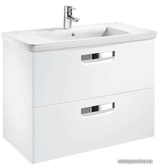 Roca Тумба с умывальником The Gap 60 A327472000 + ZRU9302734