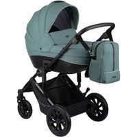 Универсальная коляска Indigo Coin (3 в 1, зеленый)