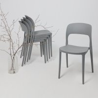 Стул AksHome Olaf (серый) в Бресте