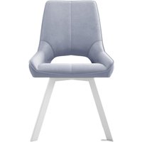 Стул DikLine 268 (Z46 перламутр/ножки белые)