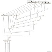 Сушилка для белья Comfort Alumin Euro Premium потолочная 6 прутьев 170 см (алюминий/белый)