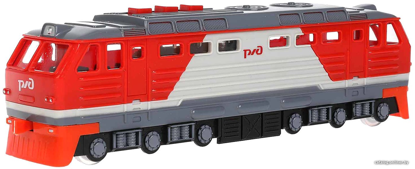 Поезд Технодрайв Тепловоз РЖД LOCO-22PLRZD-RD