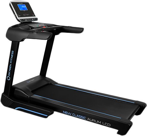 

Электрическая беговая дорожка Oxygen Fitness New Classic Aurum LCD