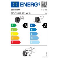 Летние шины Goodyear EfficientGrip Performance 2 225/55R17 101W