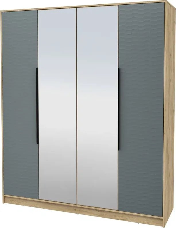 

Шкаф распашной Интерлиния Концепт Зодиак КТ-Ш4з (дуб золотой/серый)