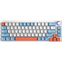 Клавиатура Cyberlynx ZA68 White Blue Orange (TNT Yellow)