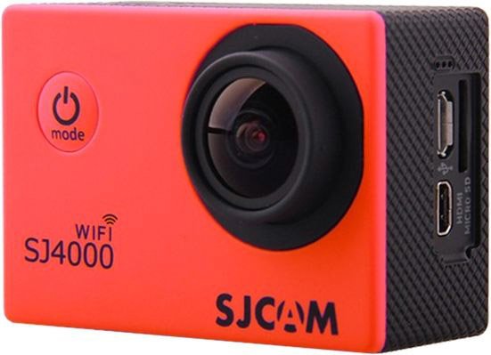 

Экшен-камера SJCAM SJ4000 WiFi (красный)