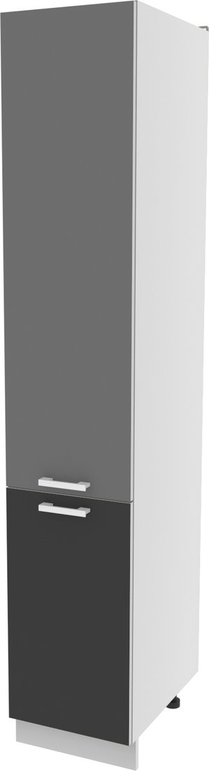 

Шкаф-пенал Интерлиния Компо НШП-№2-2145 (атрацит/серебро)