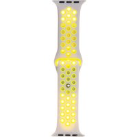 Набор ремешков Evolution AW44-SP01 для Apple Watch 42/44 мм (cold silver/fluo yellow)