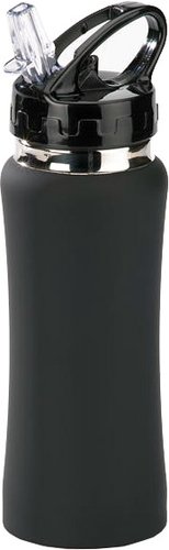 Бутылка для воды Colorissimo Water Bottle 0.6л (черный) [HB01-BL]