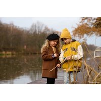 Детские умные часы Canyon Cindy KW-41 (желтый/черный)