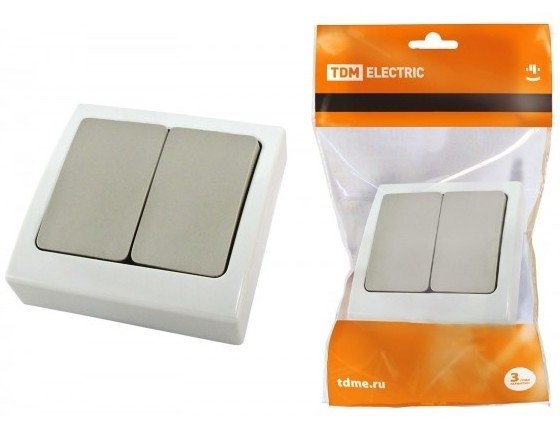 

Выключатель TDM Electric Вуокса SQ1803-0102