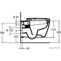 Унитаз подвесной Ideal Standard Connect E 8035 01 (с сиденьем SoftClose)