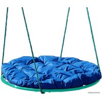 Подвесное кресло M-Group Гнездо 0.8м 17029910 (синяя подушка)