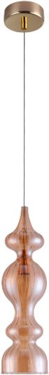 

Подвесная люстра Crystal Lux Iris SP1 A Amber