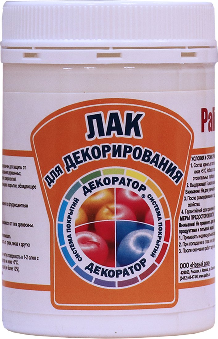 Лак Palizh Декоратор акриловый 200г (прозрачный)